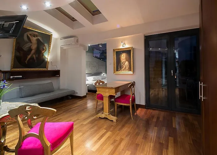 아파트 Main Square With Terrace & Air Condition 크라쿠프